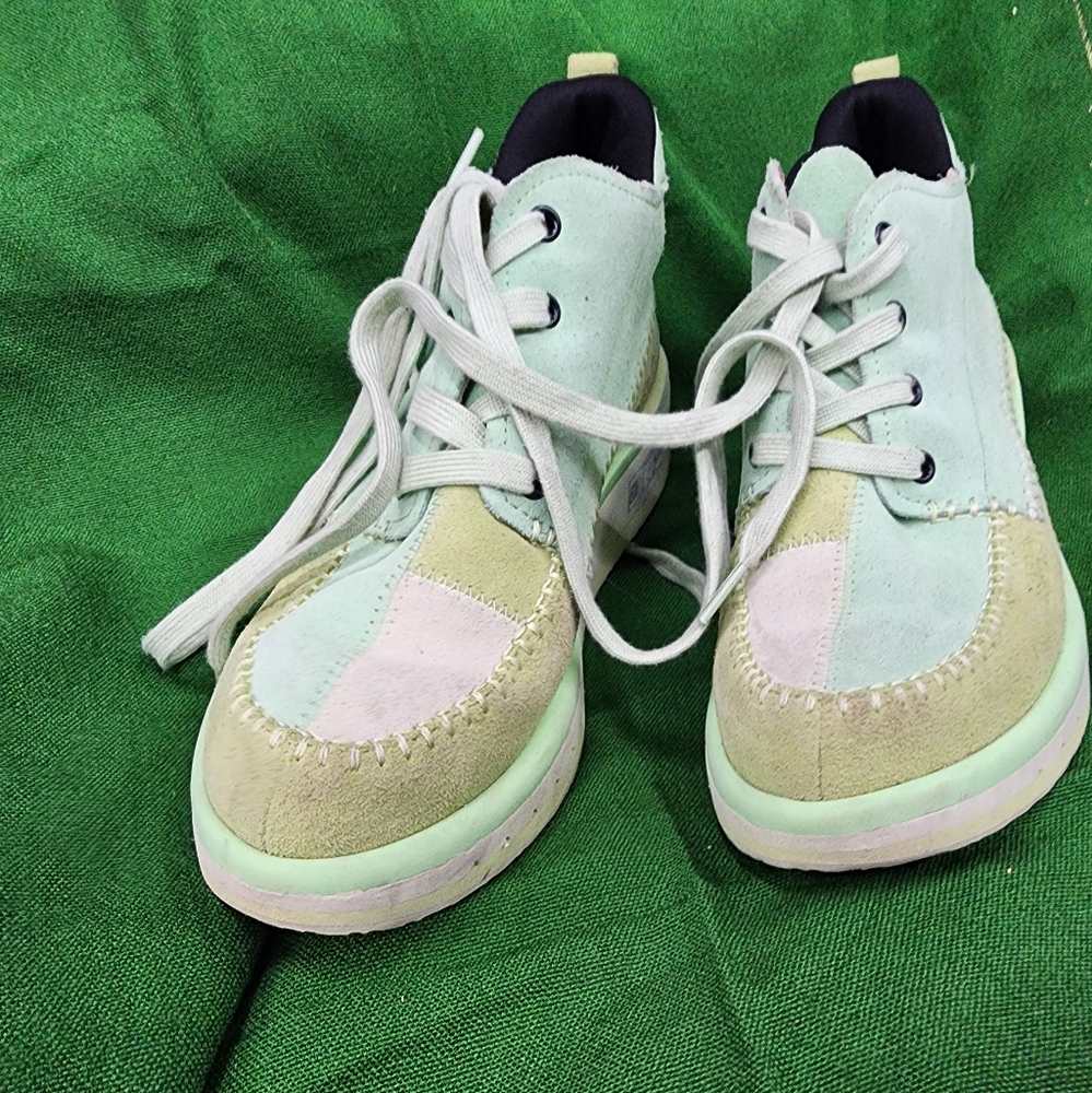 DECKER X LAB Chukka wedge sneakers  size 7